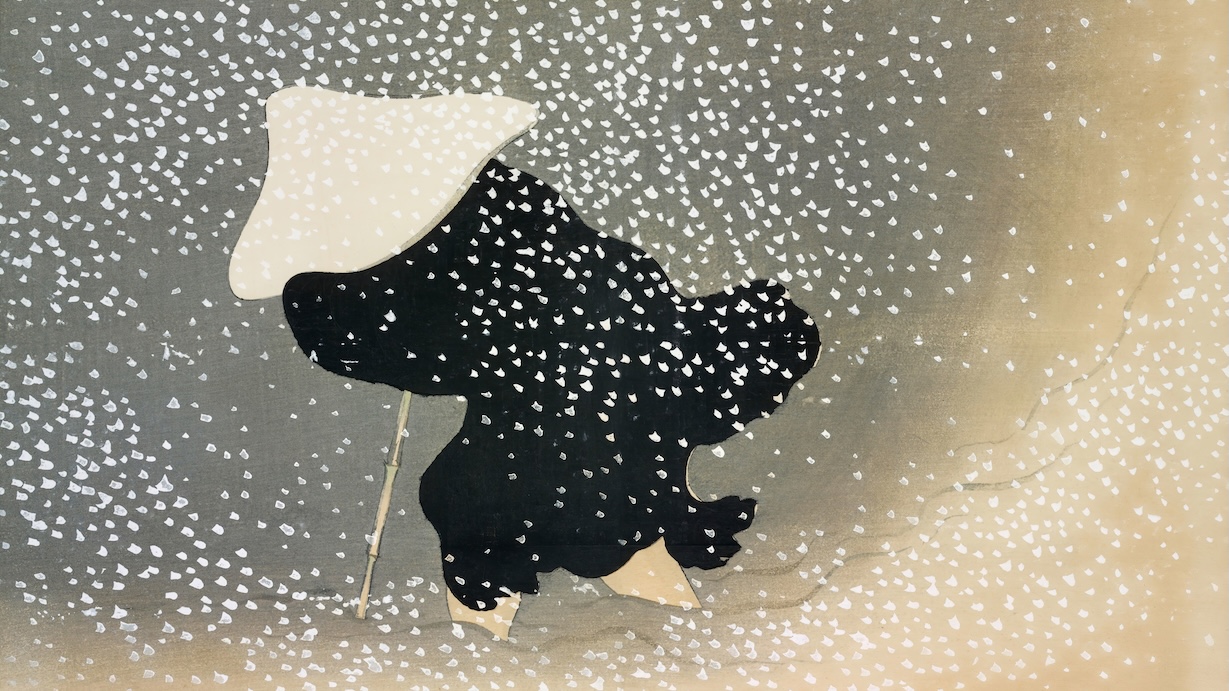 Vintage Japanese Winter - Japanese Vintage Art