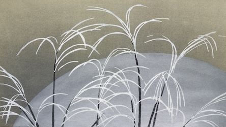 Frost on Grass - Japanese Vintage Art