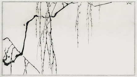Tree Branches - Japanese Vintage Art