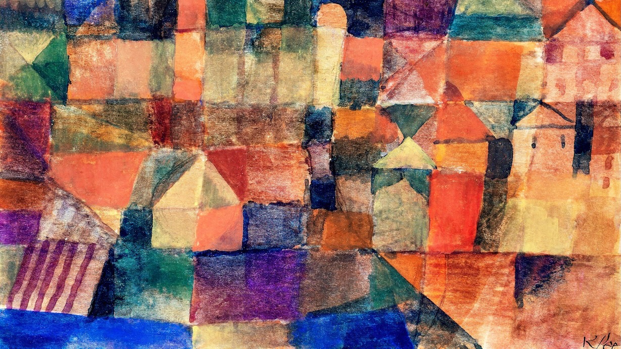 Klee Vintage Painting by Paul Klee - Abstract Art