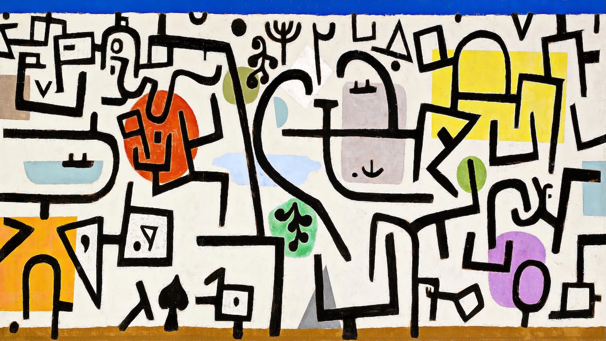 Rich Port by Paul Klee - Abstract Art