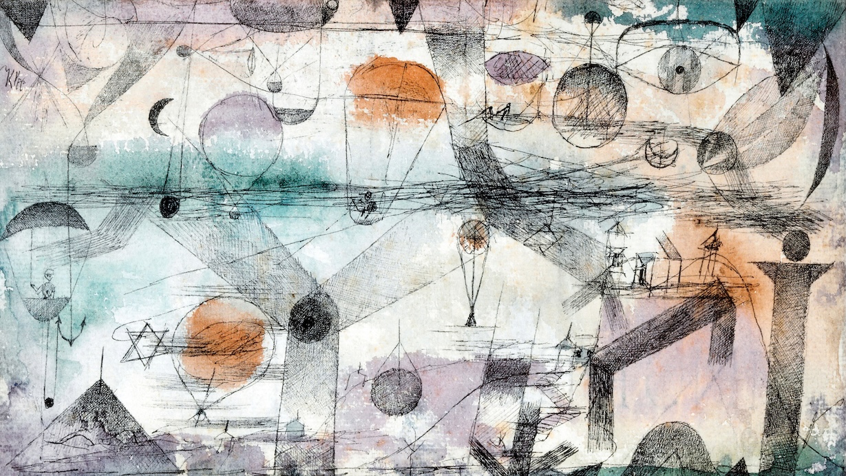 Realm of Air by Paul Klee - Abstract Art