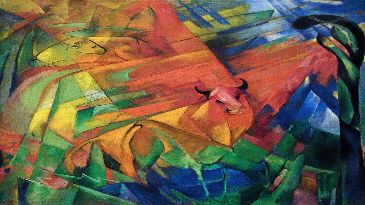 Surreal Animals Landscape by Contemporary Artist - Abstract Art