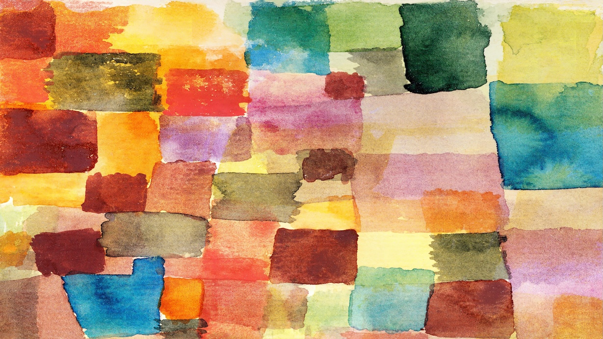 Untitled Abstract Klee Painting by Paul Klee - Abstract Art