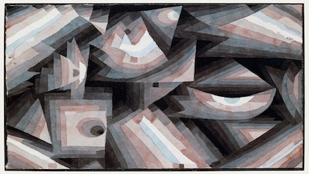 Crystal Gradation by Paul Klee - Abstract Art