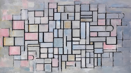 Mondrian Composition by Piet Mondrian - Abstract Art