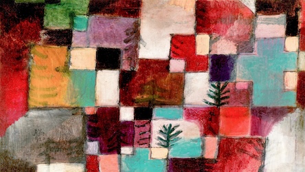 Red, Green and Violet by Paul Klee - Abstract Art