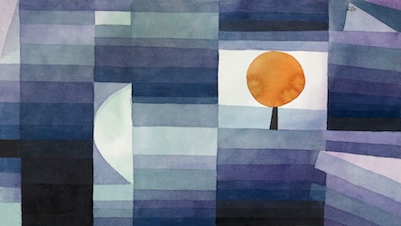 The Harbinger of Autumn by Paul Klee - Abstract Art