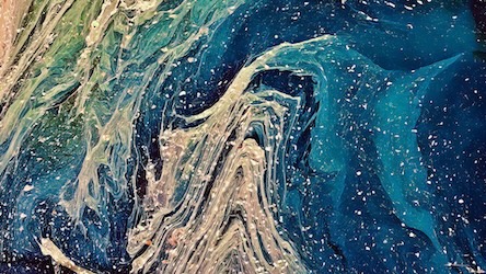 Abstract Fluid Art by Contemporary Artist - Abstract Art