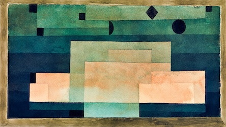 Green Abstract Vintage by Contemporary Artist - Abstract Art