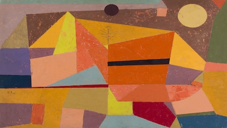 Joyful Mountain Abstract by Paul Klee - Abstract Art