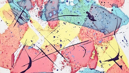 Pastel Colors Abstract by Contemporary Artist - Abstract Art