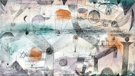 Realm of Air by Paul Klee - Abstract Art