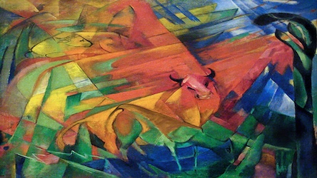 Surreal Animals Landscape by Contemporary Artist - Abstract Art