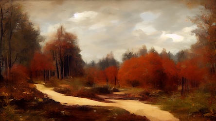 Rustic Autumn Landscape