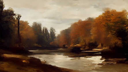 Rustic Forest River
