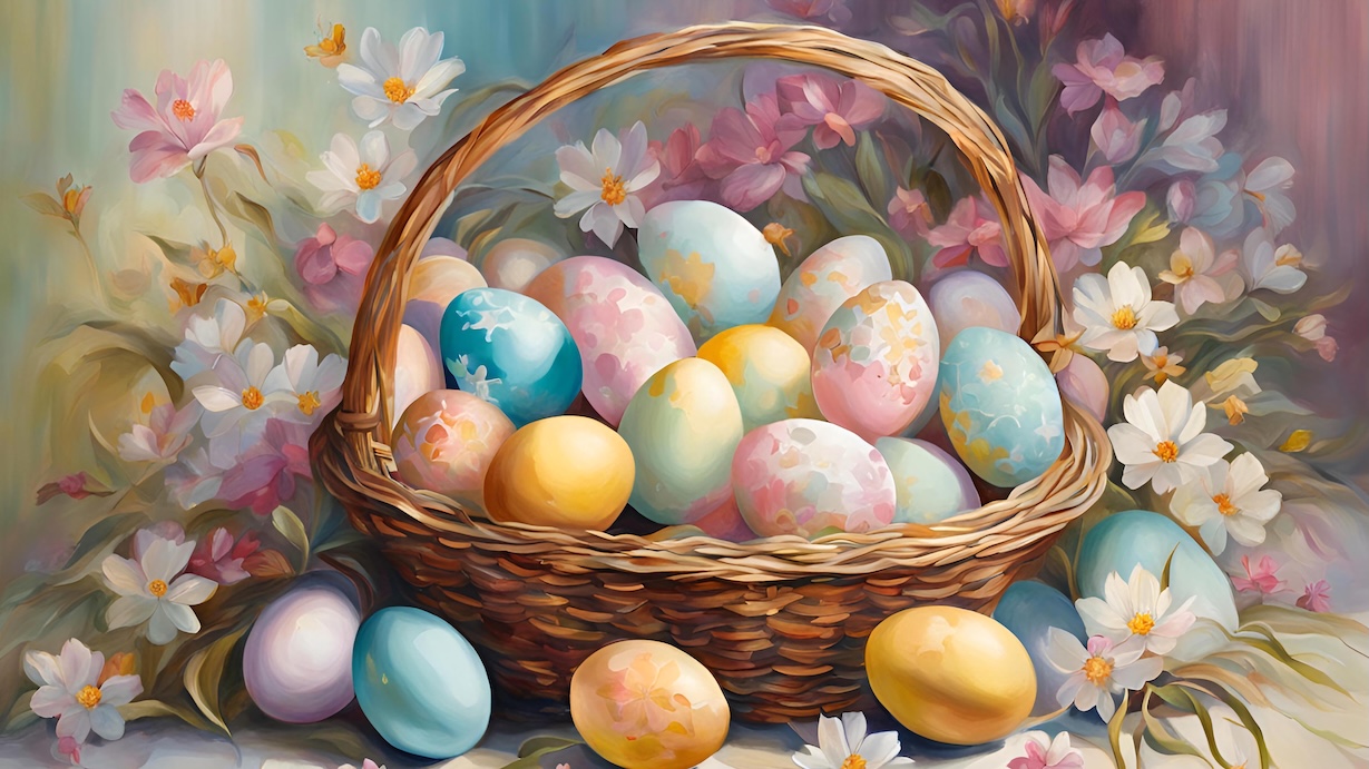 Easter Egg Basket