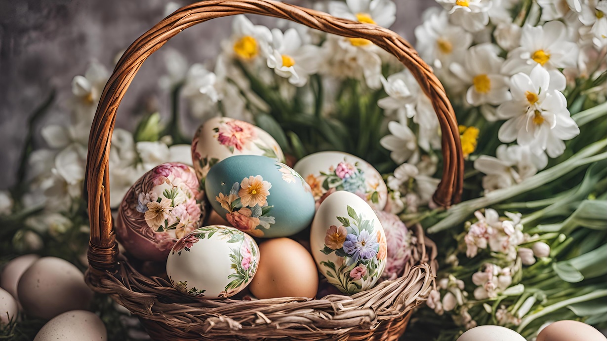 Easter Egg Nest
