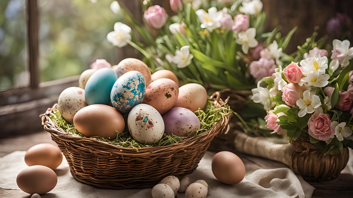 Easter Basket Arrangement