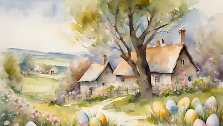 Easter Country Cottage