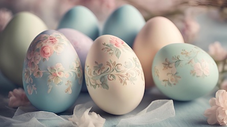 Easter Painted Eggs