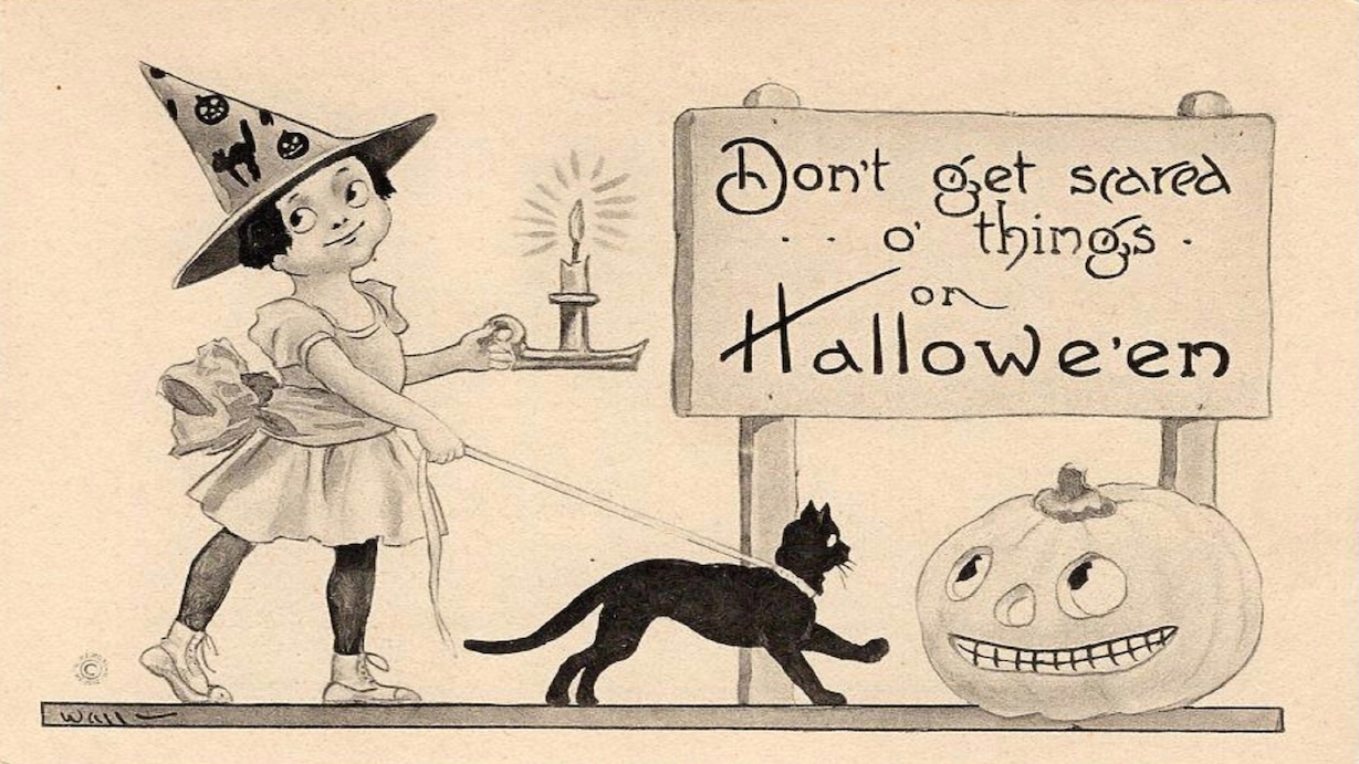Halloween Little Girl Witch