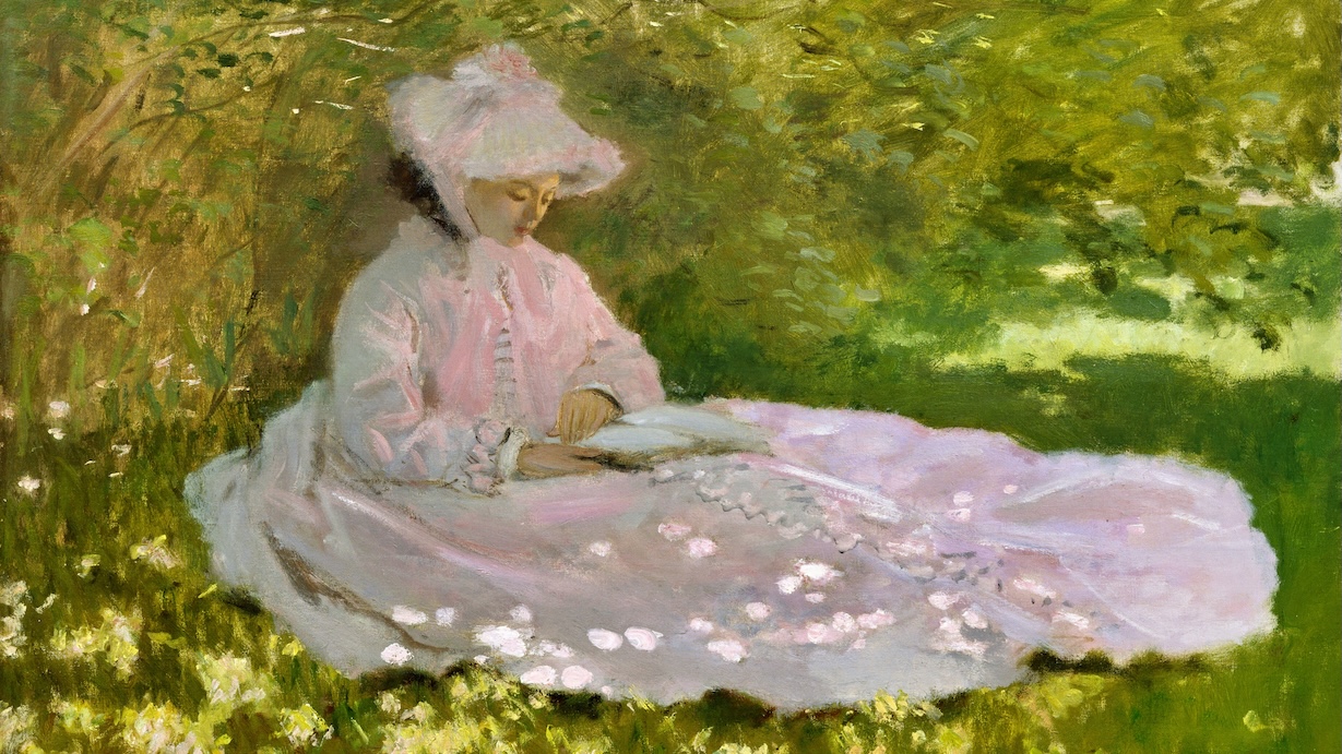 Claude Monet Springtime - Claude Monet Spring Art