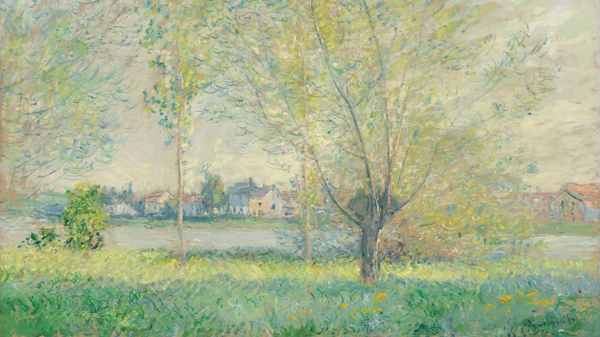 The Willows - Claude Monet Spring Art