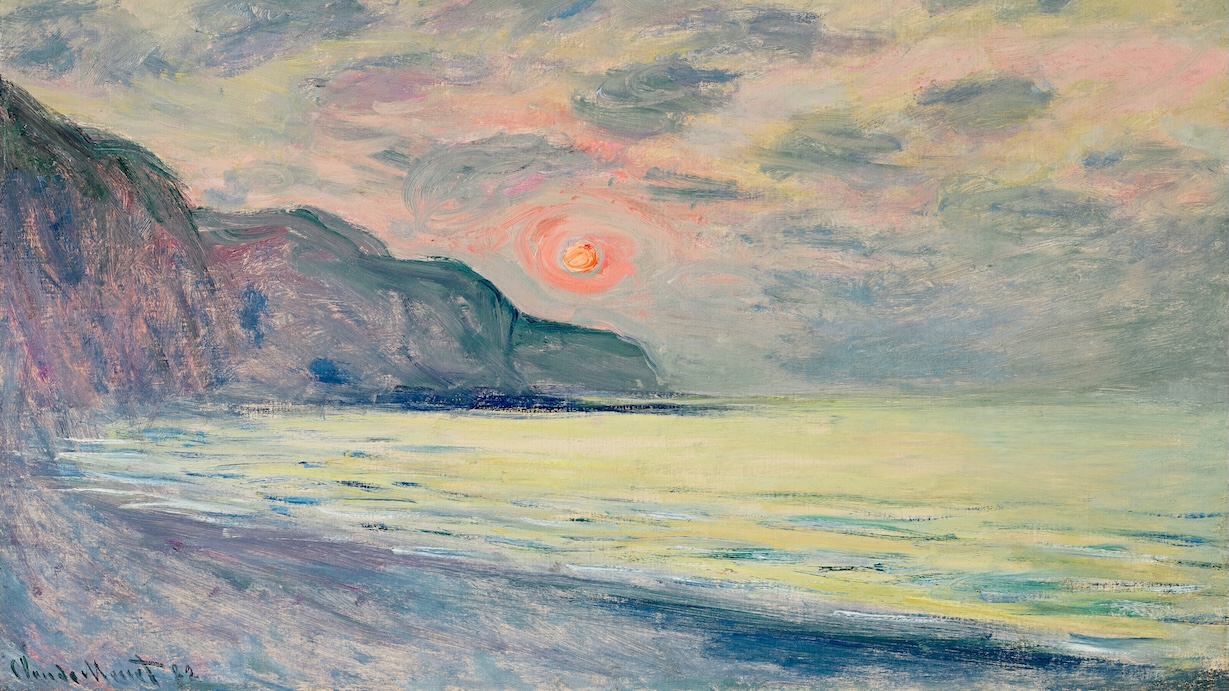 Soleil Couchant - Claude Monet Summer Art