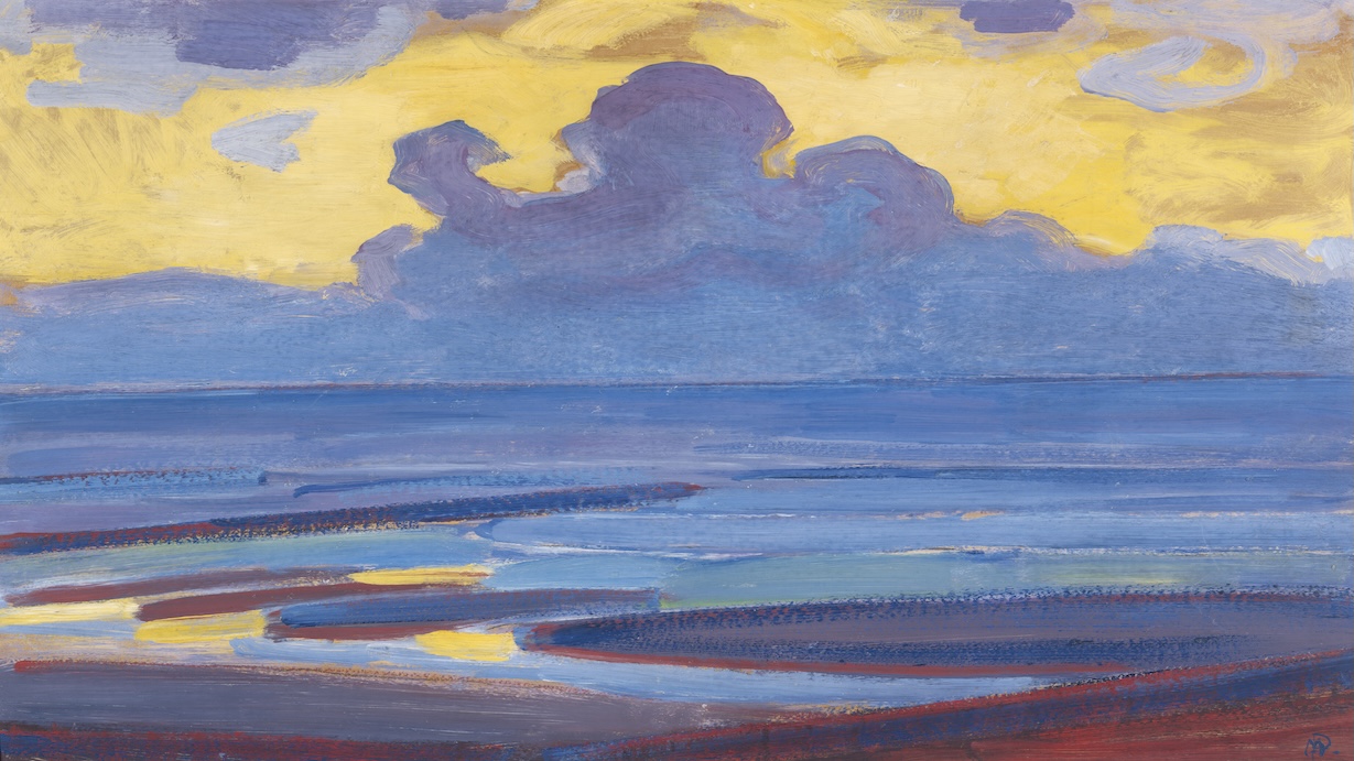 By the Sea Abstract - Sea Abstract Artist Summer Art