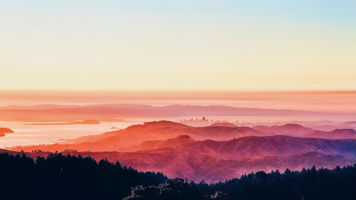 San Francisco Landscape - City Landscape Artist Summer Art