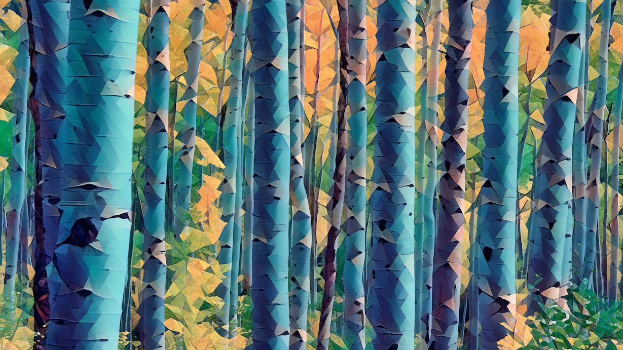 Summer Forest Trees - Forest Artist Summer Art