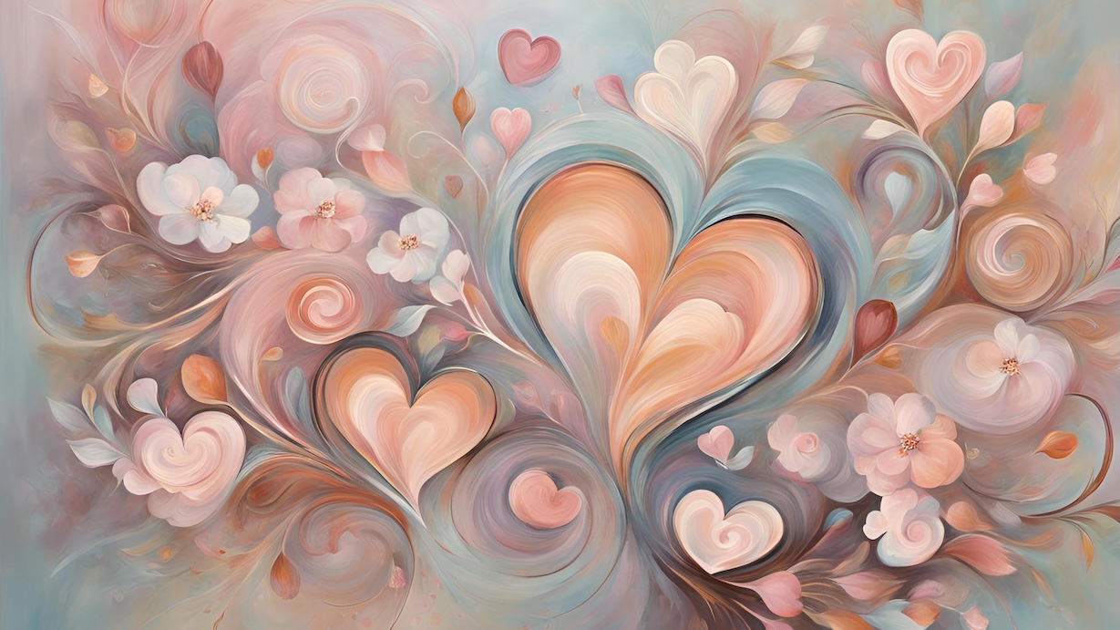 Heart Bubbles Design
