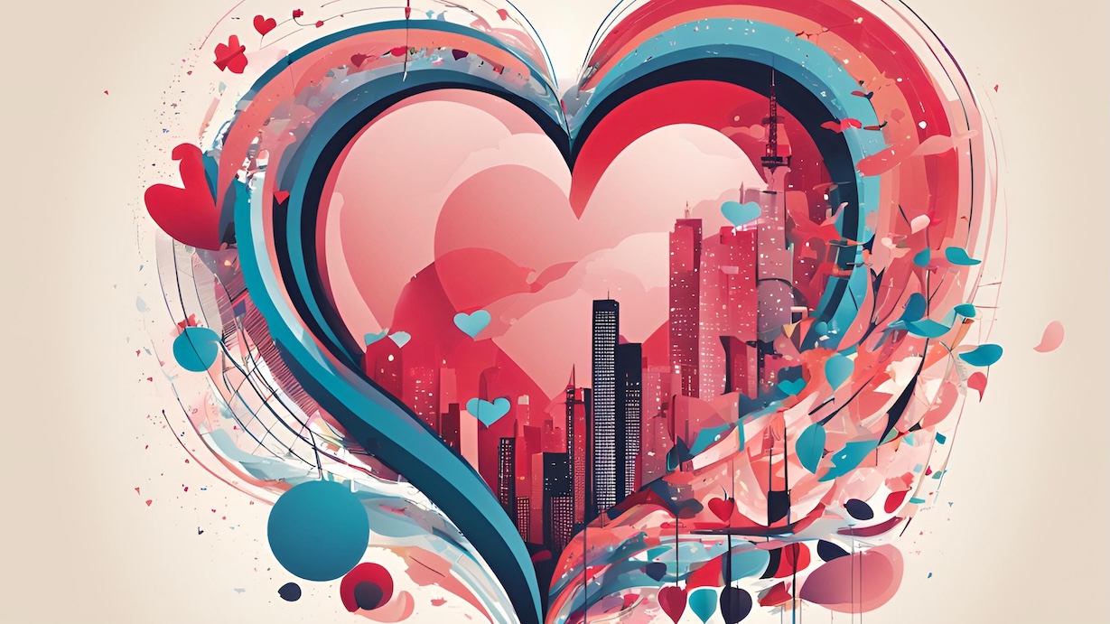 Urban Love Heart