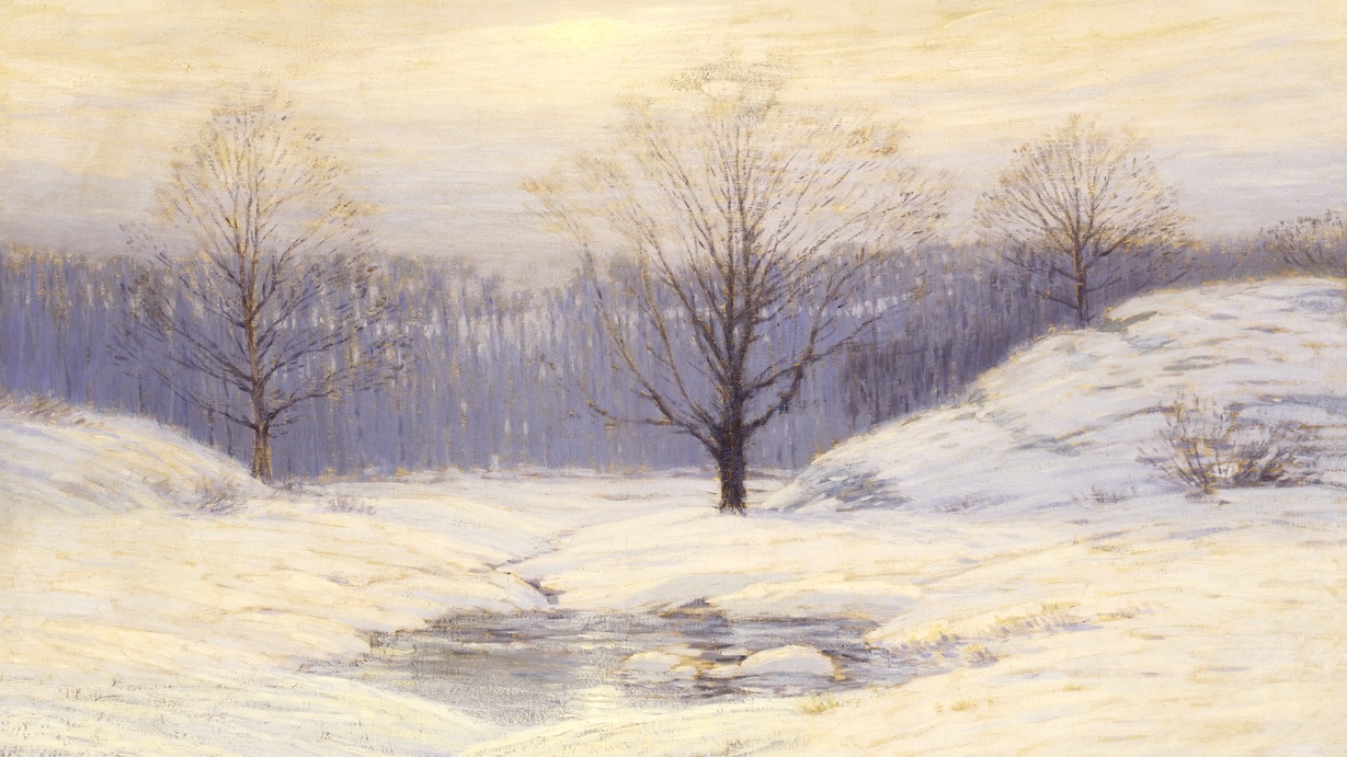 Morning Haze - Leonard Ochtman Winter Art