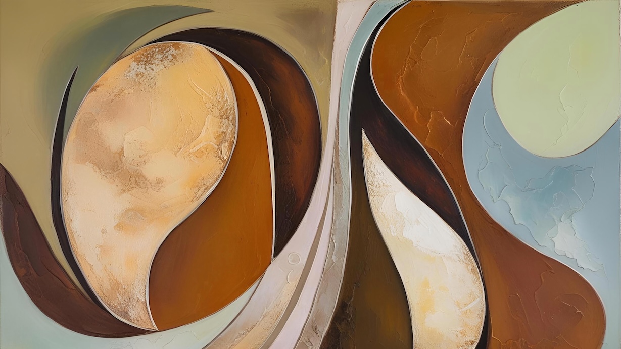 Curved Abstract Forms