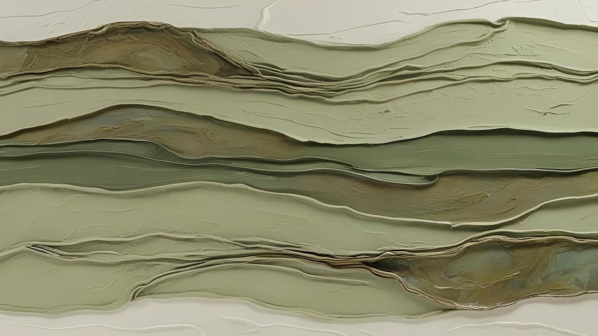 Layered Abstract Landscape