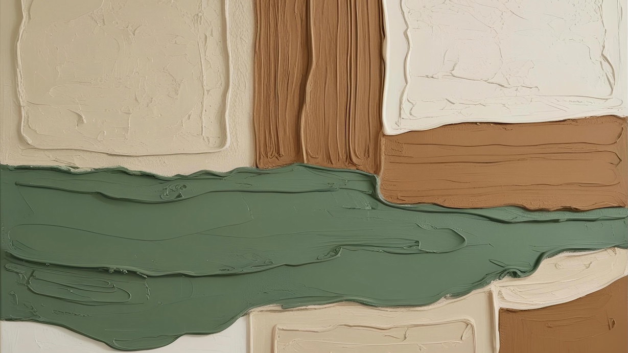 Modern Abstract Valley