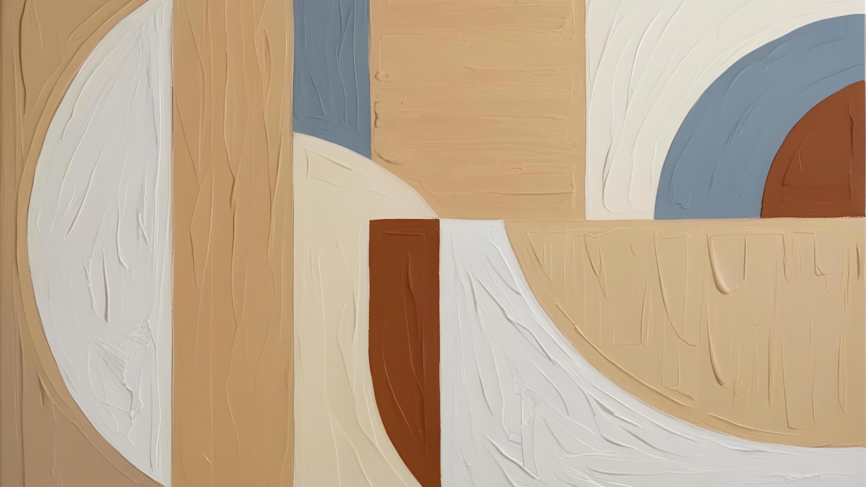 Curved Modern Abstract