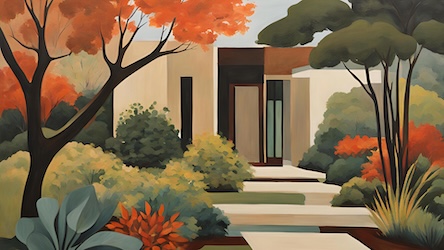 Mid Century Modern Frame TV Art Collection