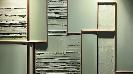 Green Textured Abstract