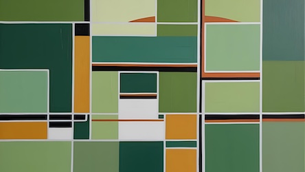Green Grid Pattern