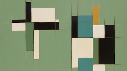 Sage Modern Abstract