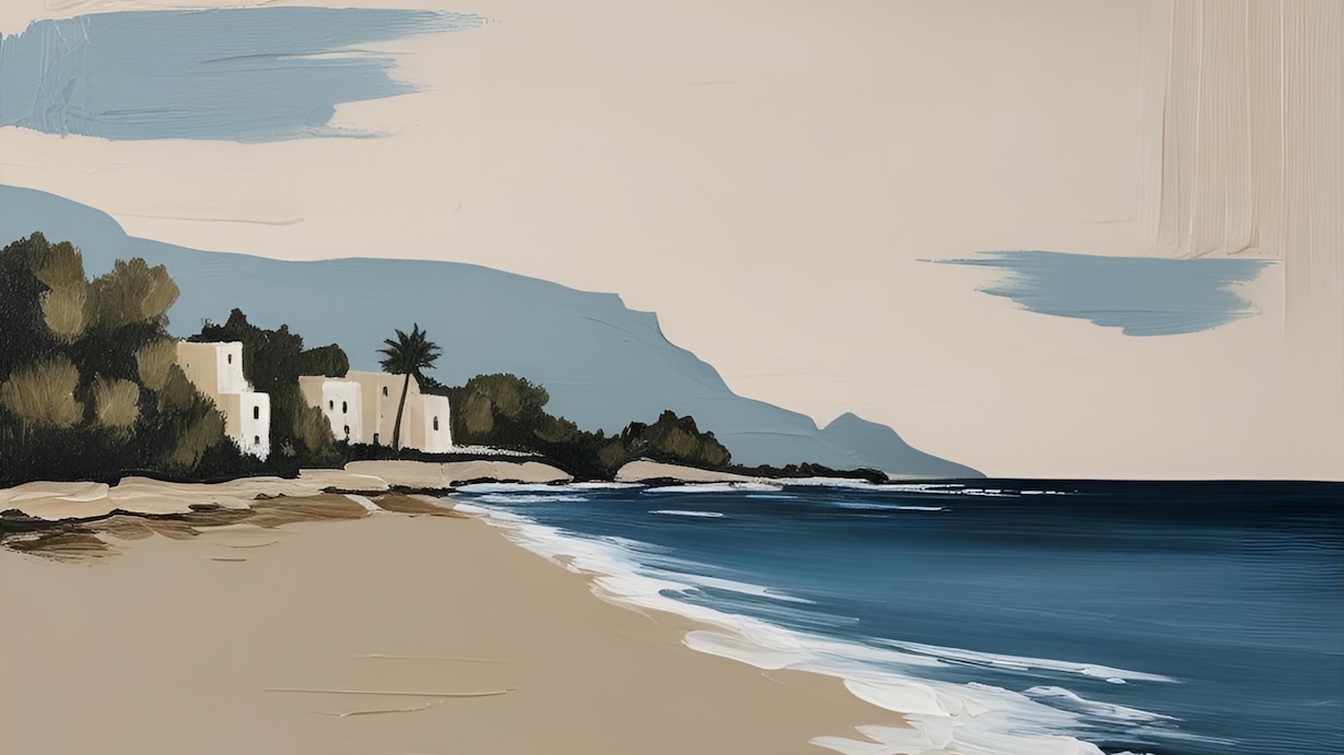 Coastal Breath - Ocean Air Essence Wall Art