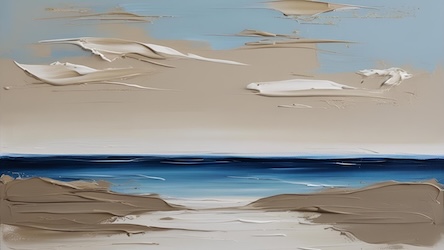 Coastal Fog Embrace - Misty Coastline