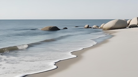Shore Simplicity - Clean Beach Lines