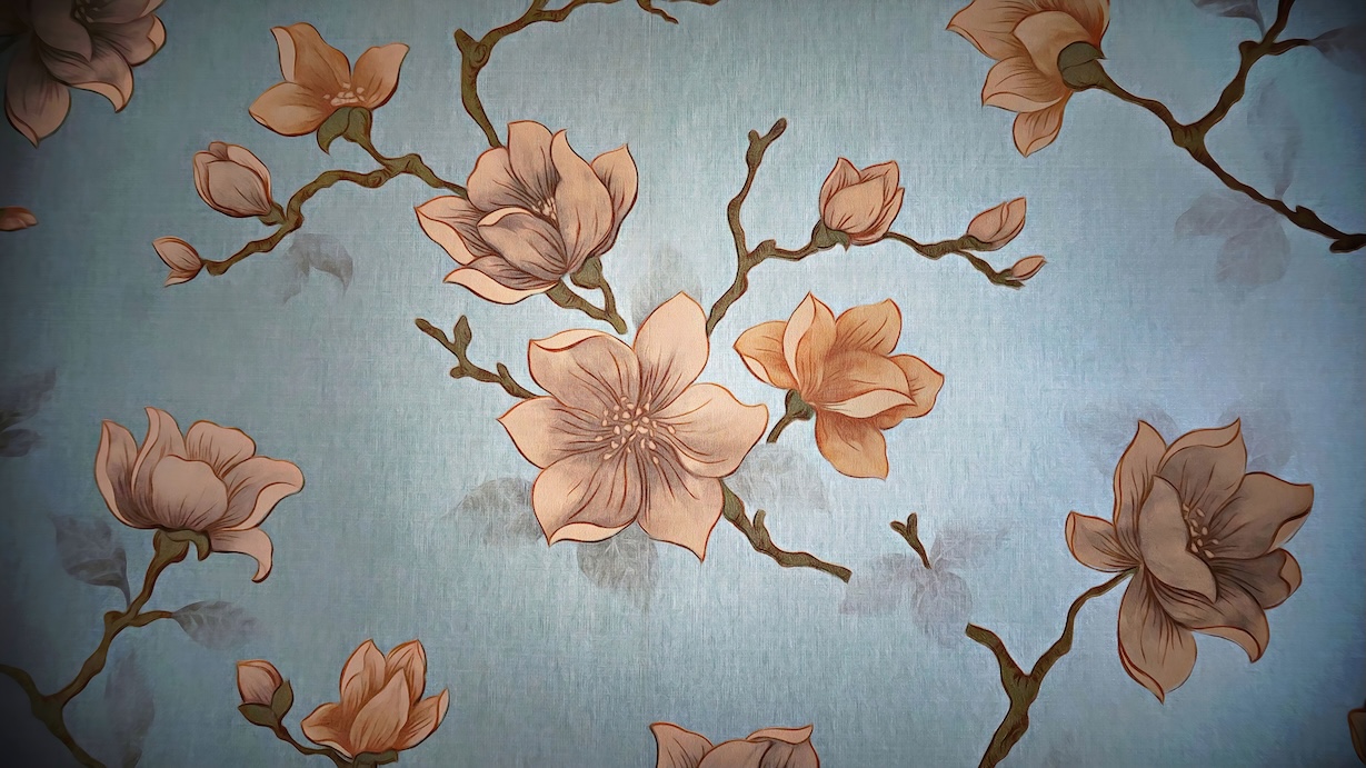 Cherry Blossom Flowers - Asian Traditional Wall Art