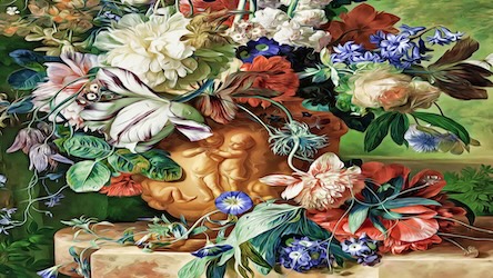 Still Art Flower Vase - Classical Still Life