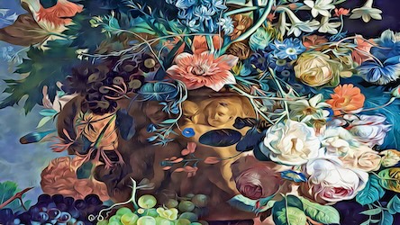 Still Life Flowers Vase - European Master
