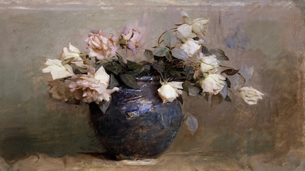 Vintage Roses Still Life - Classical Master